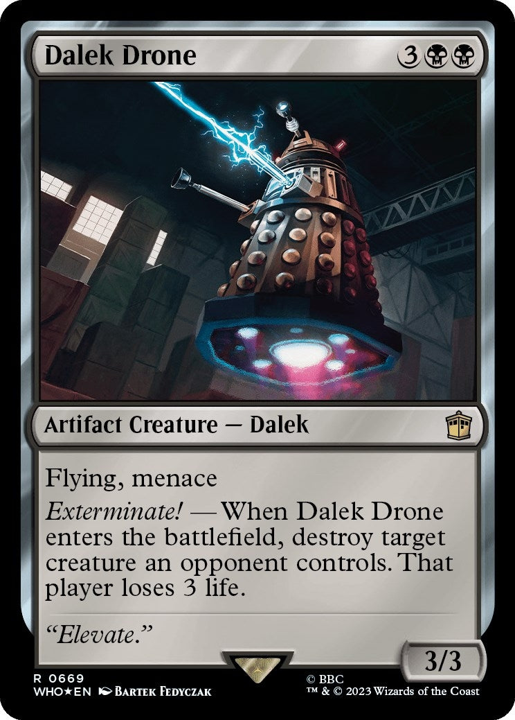 Dalek Drone (Surge Foil) [Doctor Who]