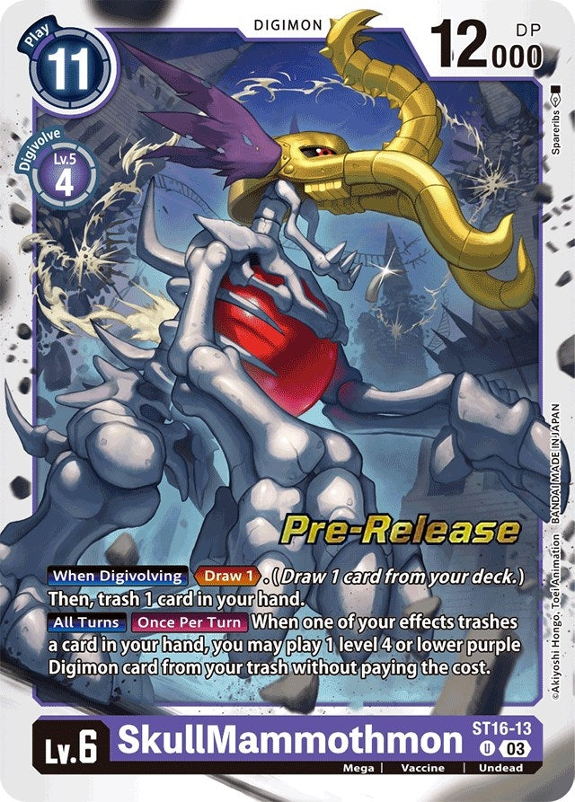 Image for SkullMammothmon [Starter Deck 16: Wolf of Friendship Pre-Release Cards]