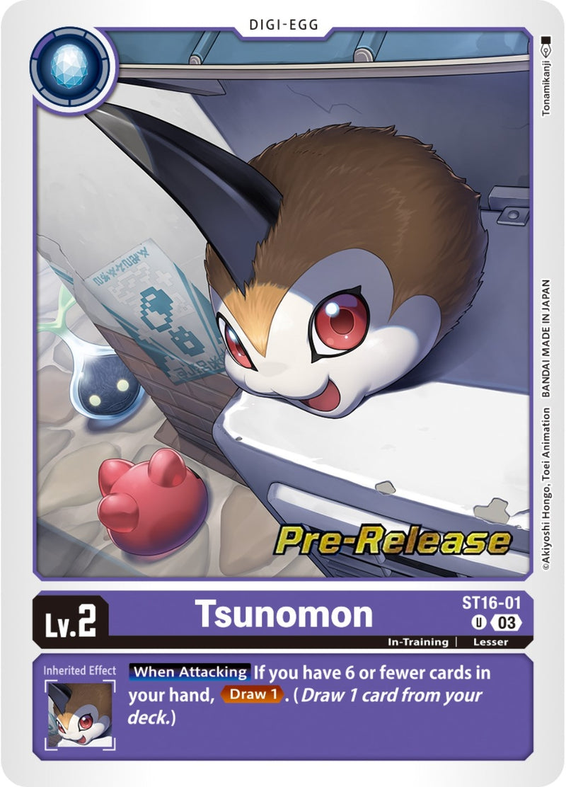 Image for Tsunomon [Starter Deck 16: Wolf of Friendship Pre-Release Cards]