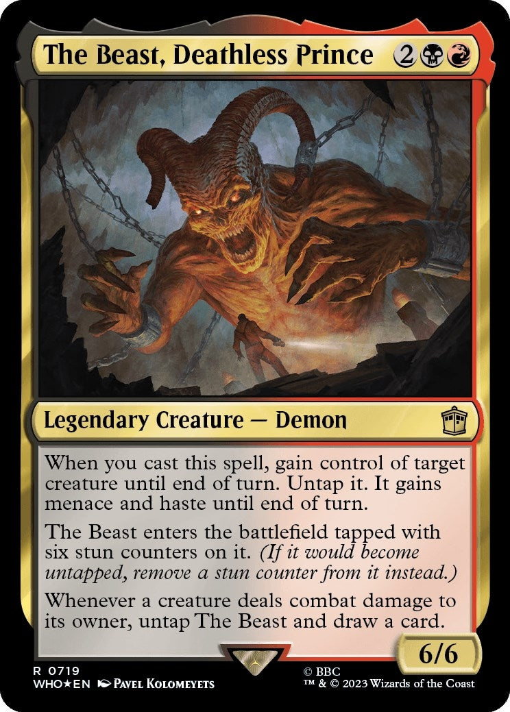 The Beast Deathless Prince Surge Foil (719) [WHO]