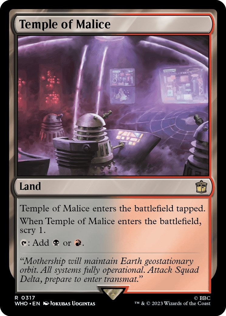 Temple of Malice (317) [WHO]