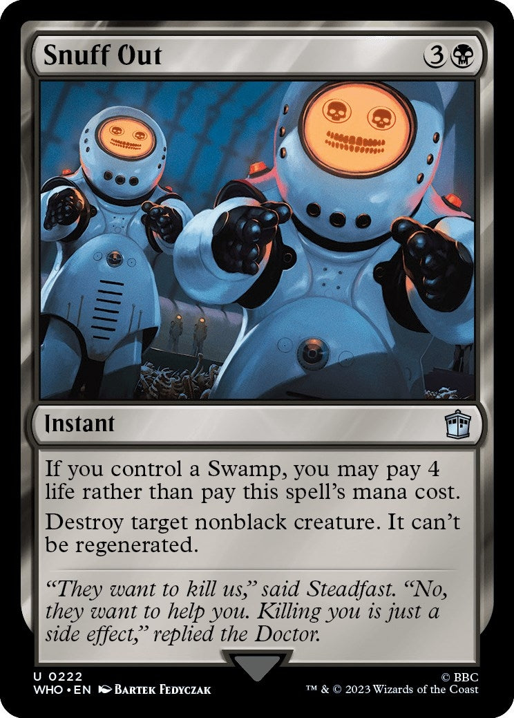 Snuff Out (222) [WHO]