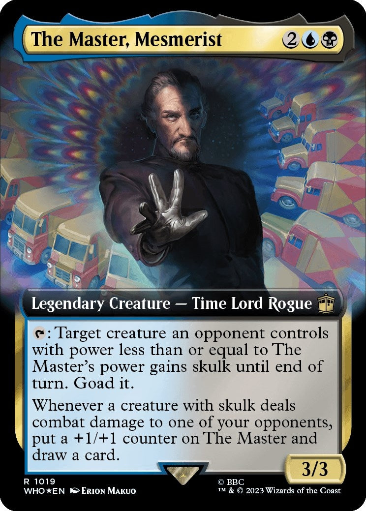 The Master Mesmerist Extended Art Surge Foil (1019) [WHO]