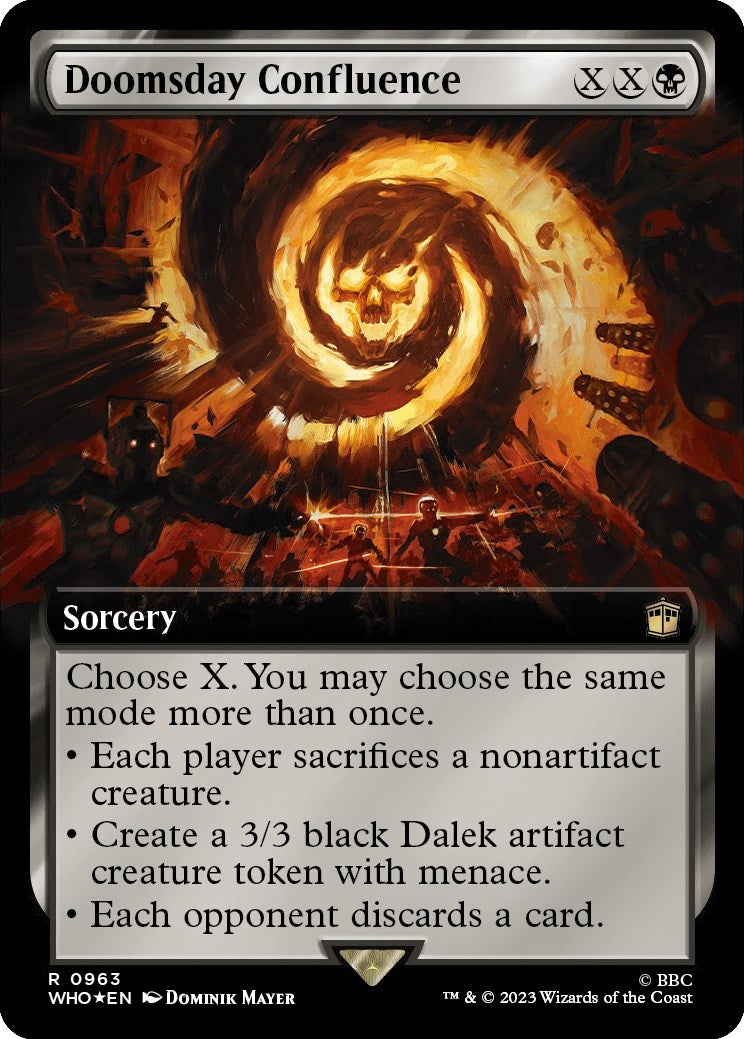 Doomsday Confluence Extended Art Surge Foil (963) [WHO]