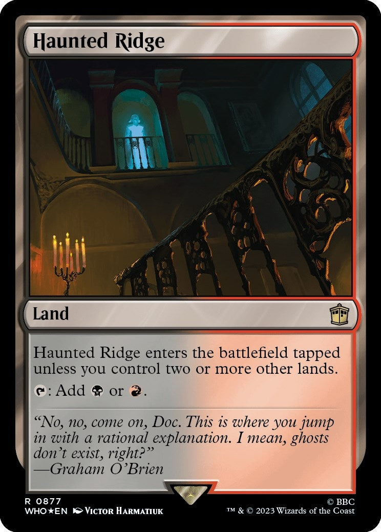Haunted Ridge Surge Foil (877) [WHO]