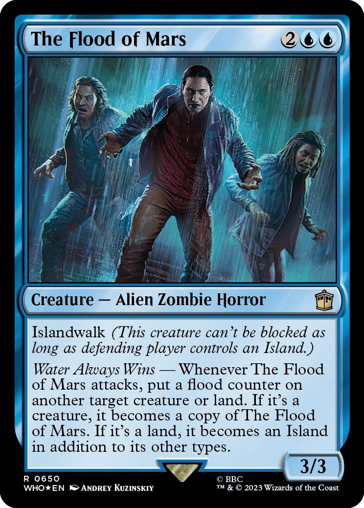 The Flood of Mars Surge Foil (650) [WHO]