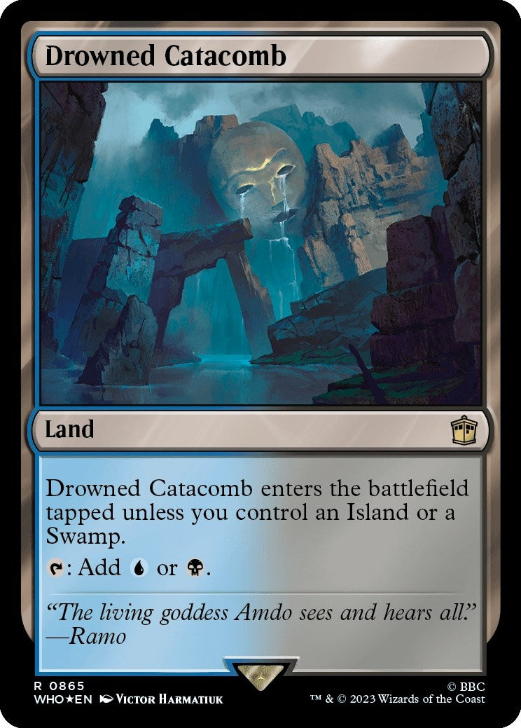 Drowned Catacomb Surge Foil (865) [WHO]
