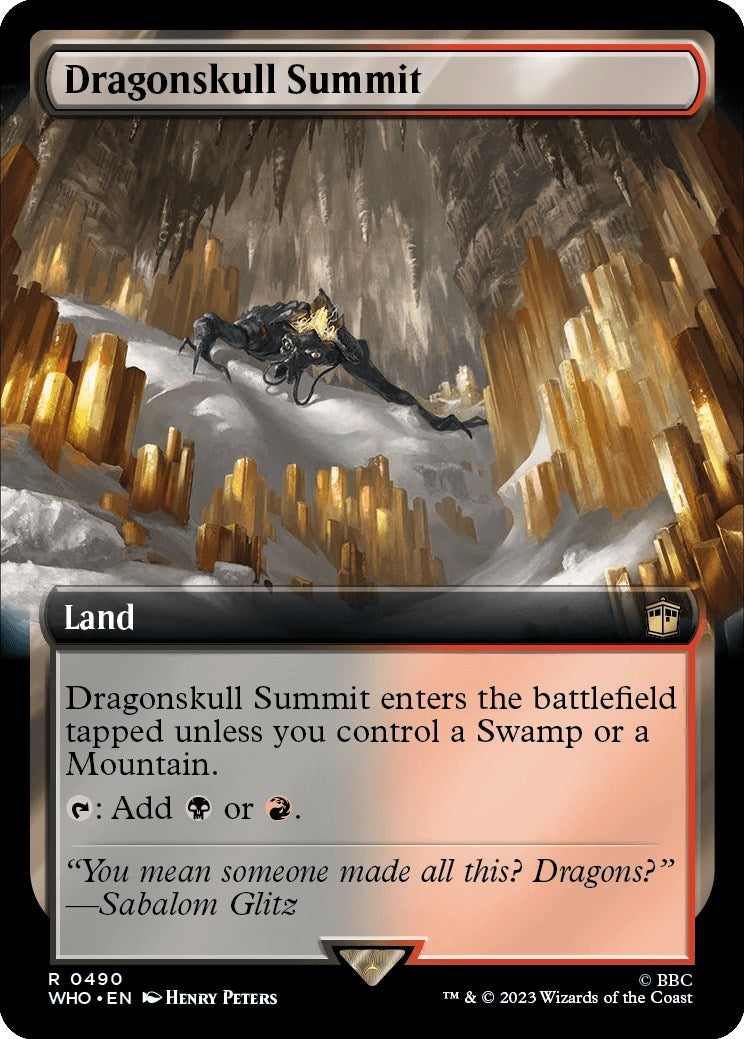 Dragonskull Summit Extended Art (490) [WHO]