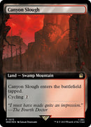 Canyon Slough Extended Art Surge Foil (1073) [WHO]