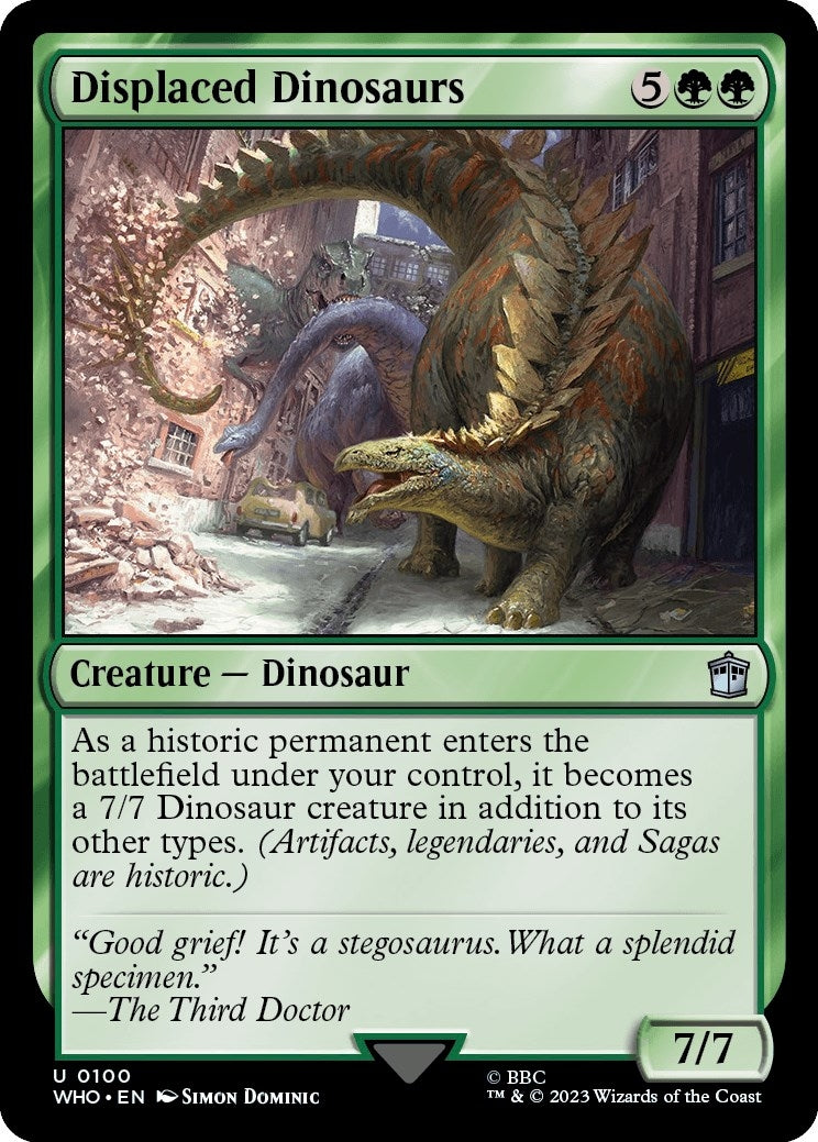 Displaced Dinosaurs (100) [WHO]