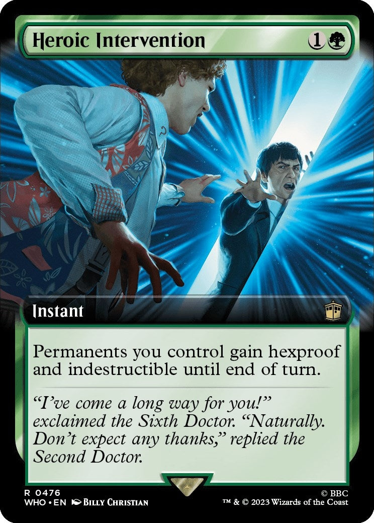 Heroic Intervention Extended Art (476) [WHO]