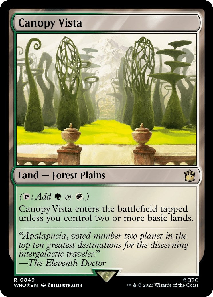 Canopy Vista Surge Foil (849) [WHO]