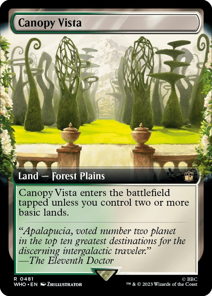 Canopy Vista (Extended Art) [Doctor Who]