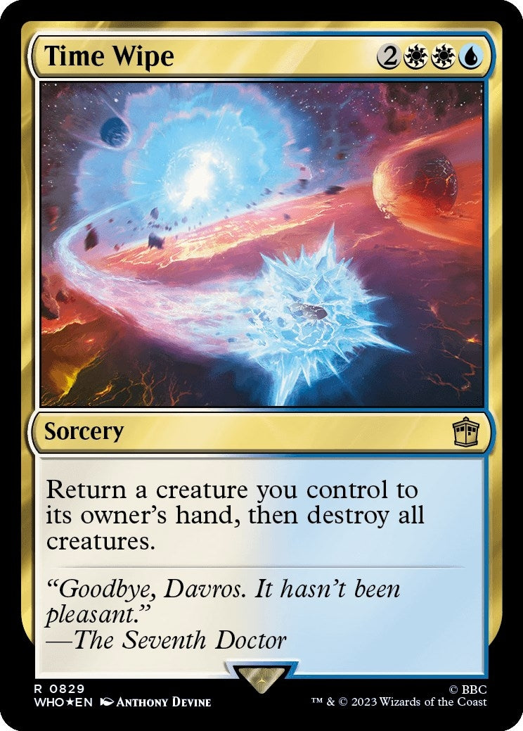 Time Wipe Surge Foil (829) [WHO]