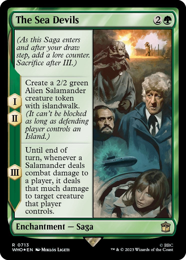 The Sea Devils Surge Foil (713) [WHO]