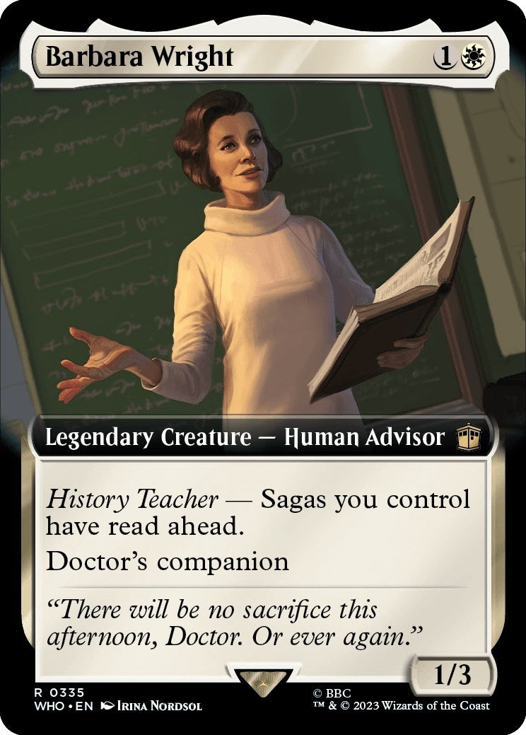 Barbara Wright Extended Art (335) [WHO]