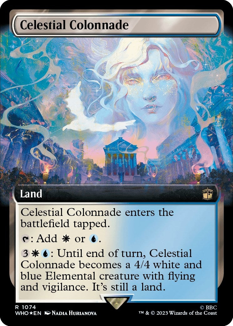 Celestial Colonnade Extended Art Surge Foil (1074) [WHO]