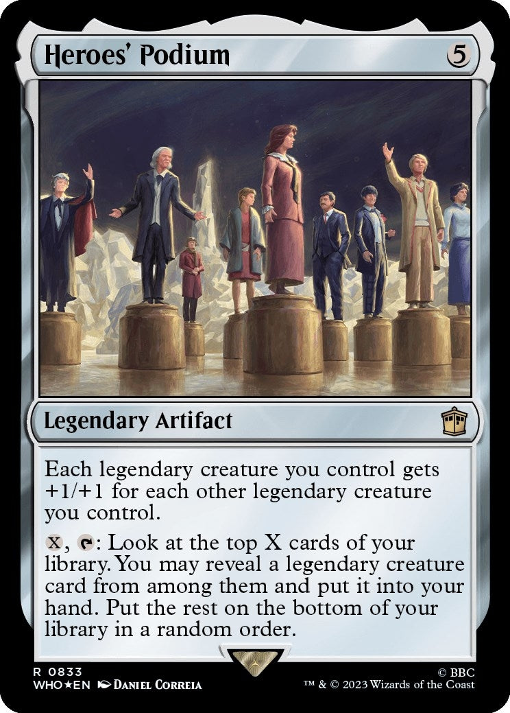 Heroes Podium Surge Foil (833) [WHO]