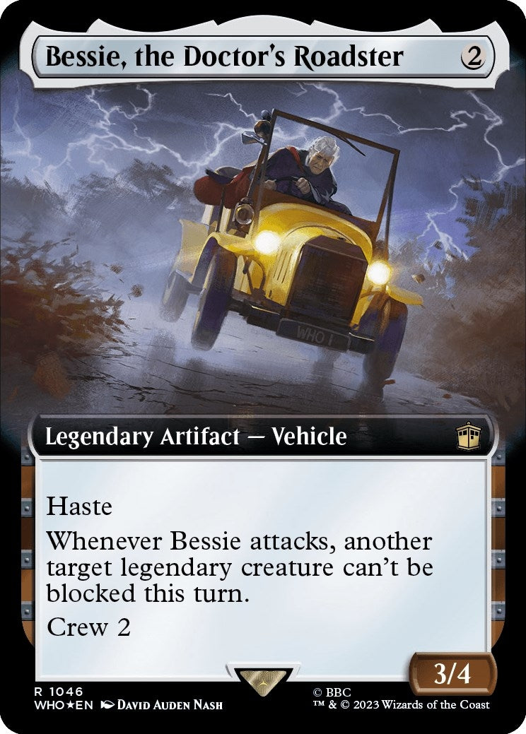 Bessie the Doctors Roadster Extended Art Surge Foil (1046) [WHO]