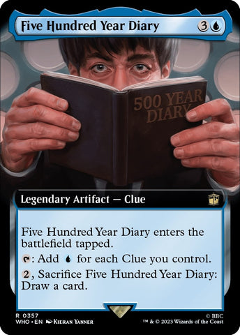 Five Hundred Year Diary Extended Art (357) [WHO]