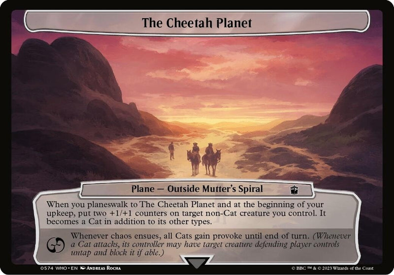 The Cheetah Planet (574) [WHO]