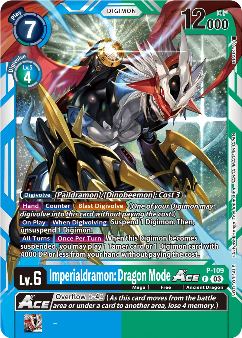 Image for Imperialdramon: Dragon Mode ACE - P-109 (NYCC 2023 Demo Deck) [Digimon Promotion Cards]