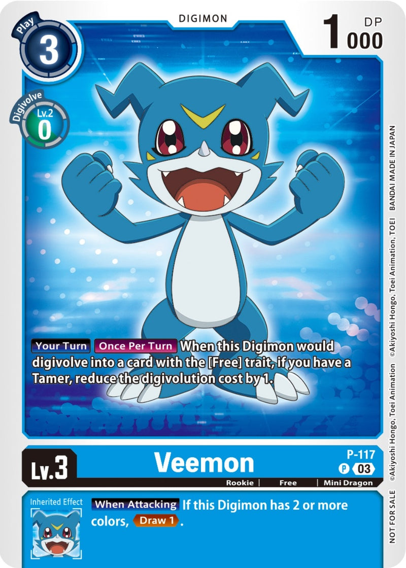 Image for Veemon - P-117 (NYCC 2023 Demo Deck) [Digimon Promotion Cards]