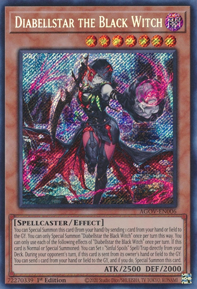Diabellstar the Black Witch (AGOV-EN006) [AGOV]