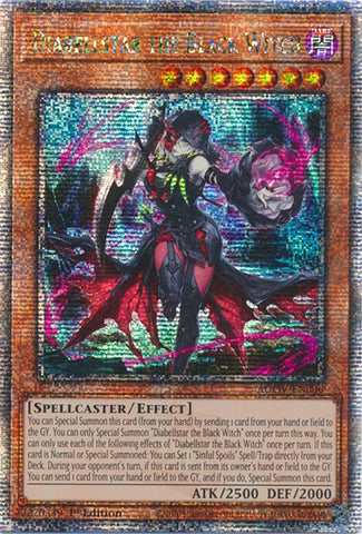 Diabellstar the Black Witch Quarter Century Secret Rare (AGOV-EN006) [AGOV]