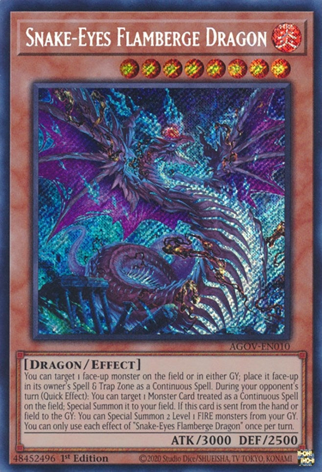 Snake Eyes Flamberge Dragon (AGOV-EN010) [AGOV]