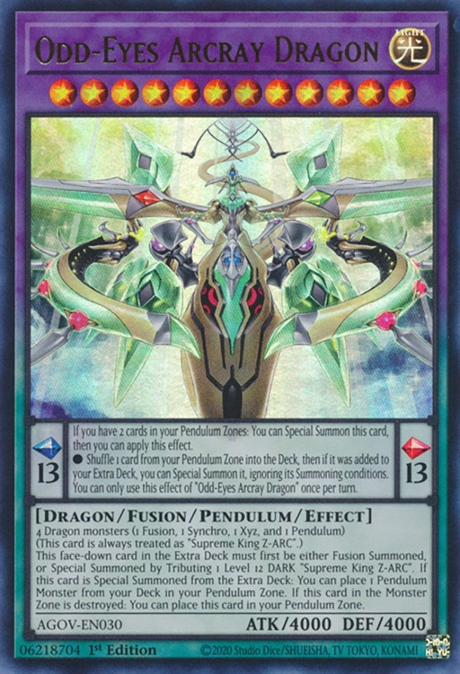 Odd Eyes Arcray Dragon (AGOV-EN030) [AGOV]