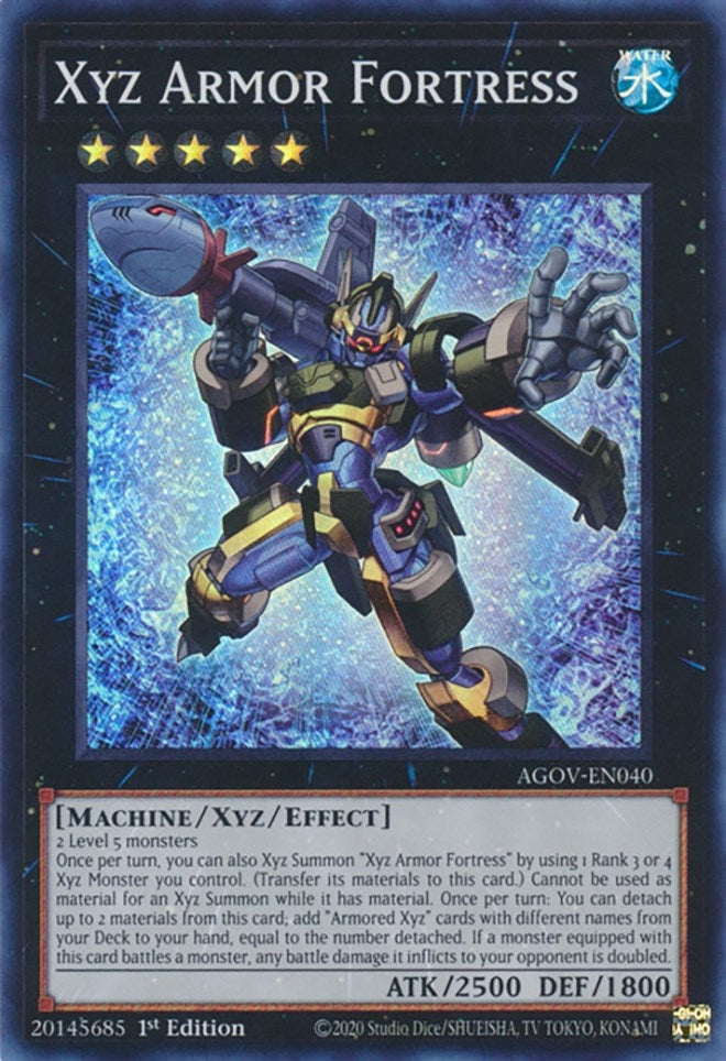Xyz Armor Fortress (AGOV-EN040) [AGOV]