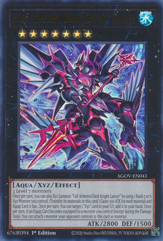 Full Armored Dark Knight Lancer (AGOV-EN041) [AGOV]