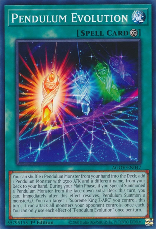 Pendulum Evolution (AGOV-EN047) [AGOV]