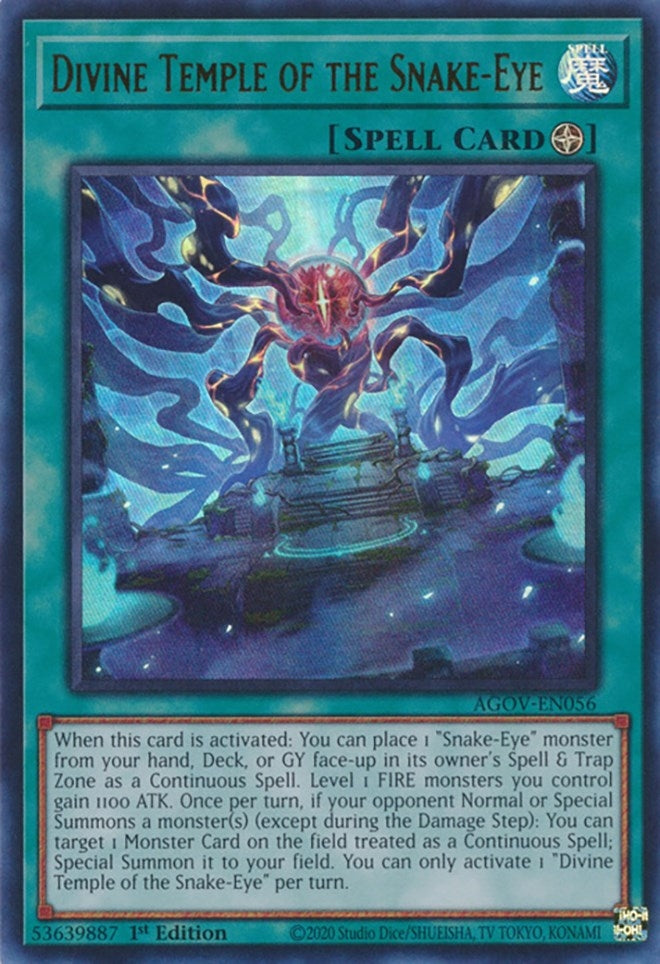 Divine Temple of the Snake Eye (AGOV-EN056) [AGOV]