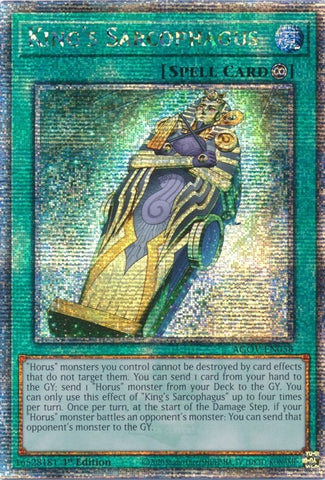 Kings Sarcophagus Quarter Century Secret Rare (AGOV-EN058) [AGOV]