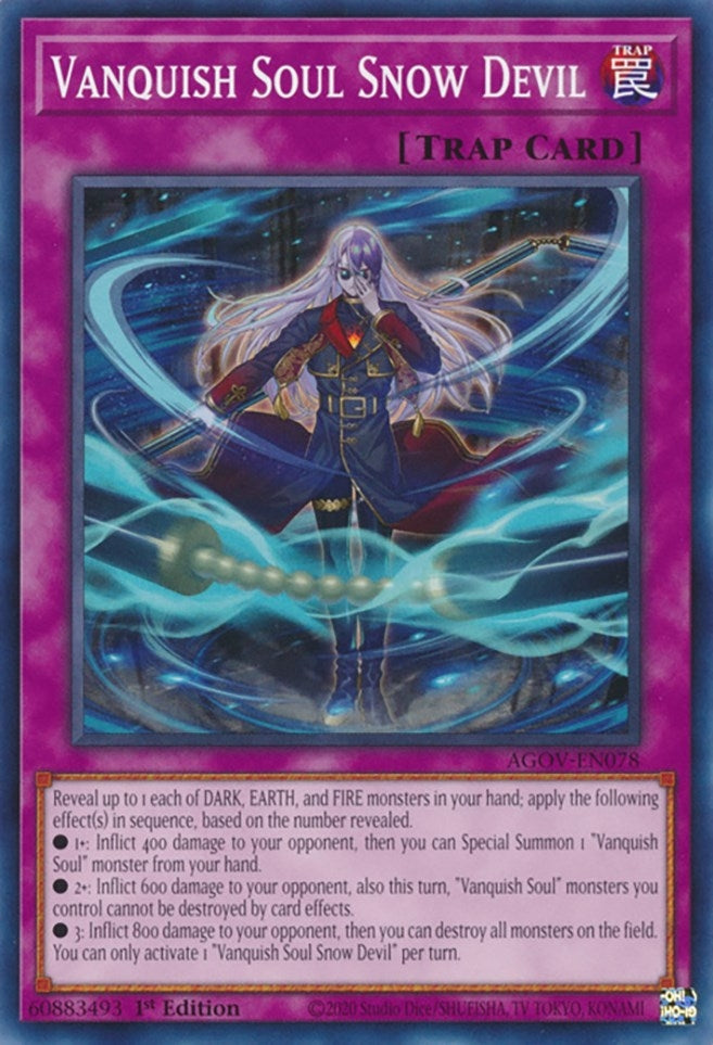 Vanquish Soul Snow Devil (AGOV-EN078) [AGOV]