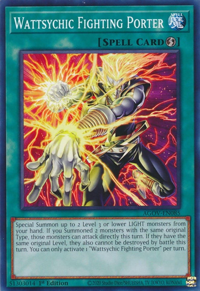 Wattsychic Fighting Porter (AGOV-EN085) [AGOV]
