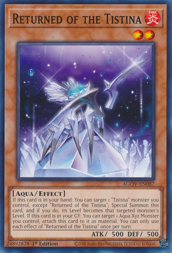 Returned of the Tistina (AGOV-EN087) [AGOV]