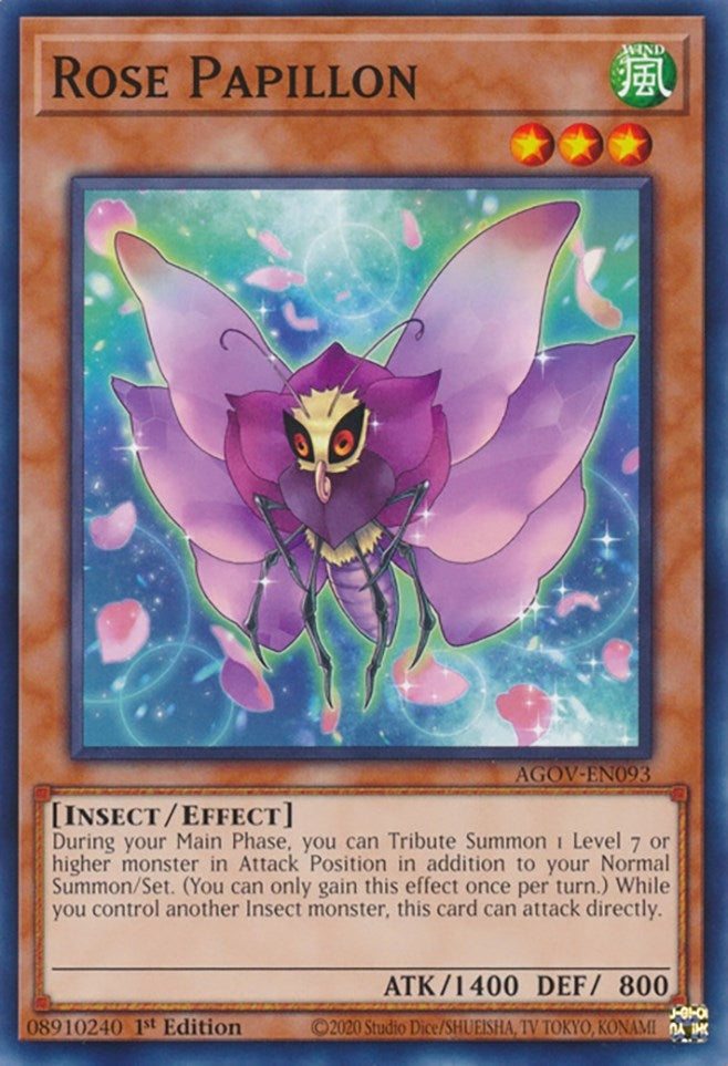 Rose Papillon (AGOV-EN093) [AGOV]