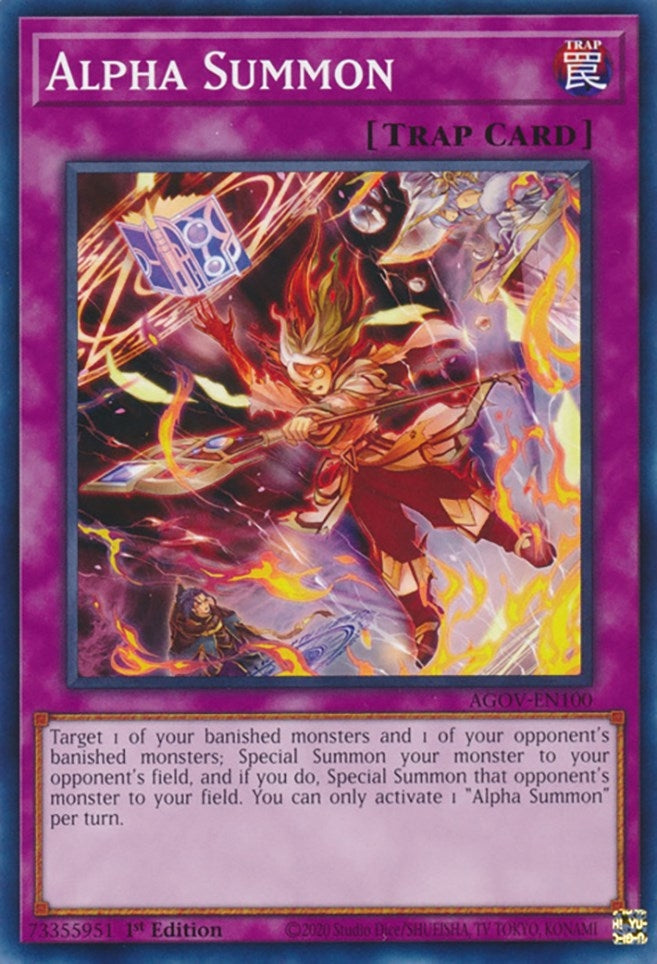 Alpha Summon (AGOV-EN100) [AGOV]
