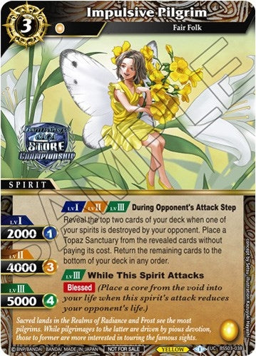 Impulsive Pilgrim Championship Pack 2023 Vol 3 (BSS03-038) [LEP]