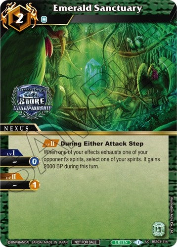 Emerald Sanctuary Championship Pack 2023 Vol 3 (BSS03-114) [LEP]