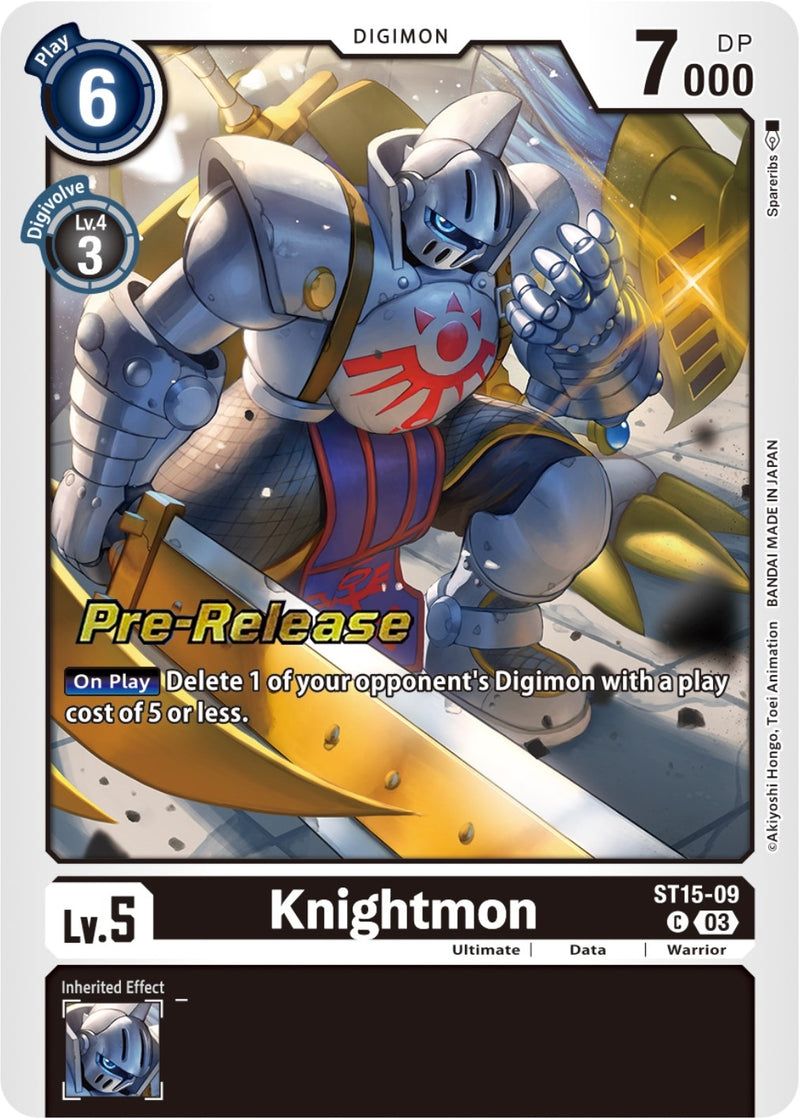 Image for Knightmon [Starter Deck 15: Dragon of Courage Pre-Release Cards]
