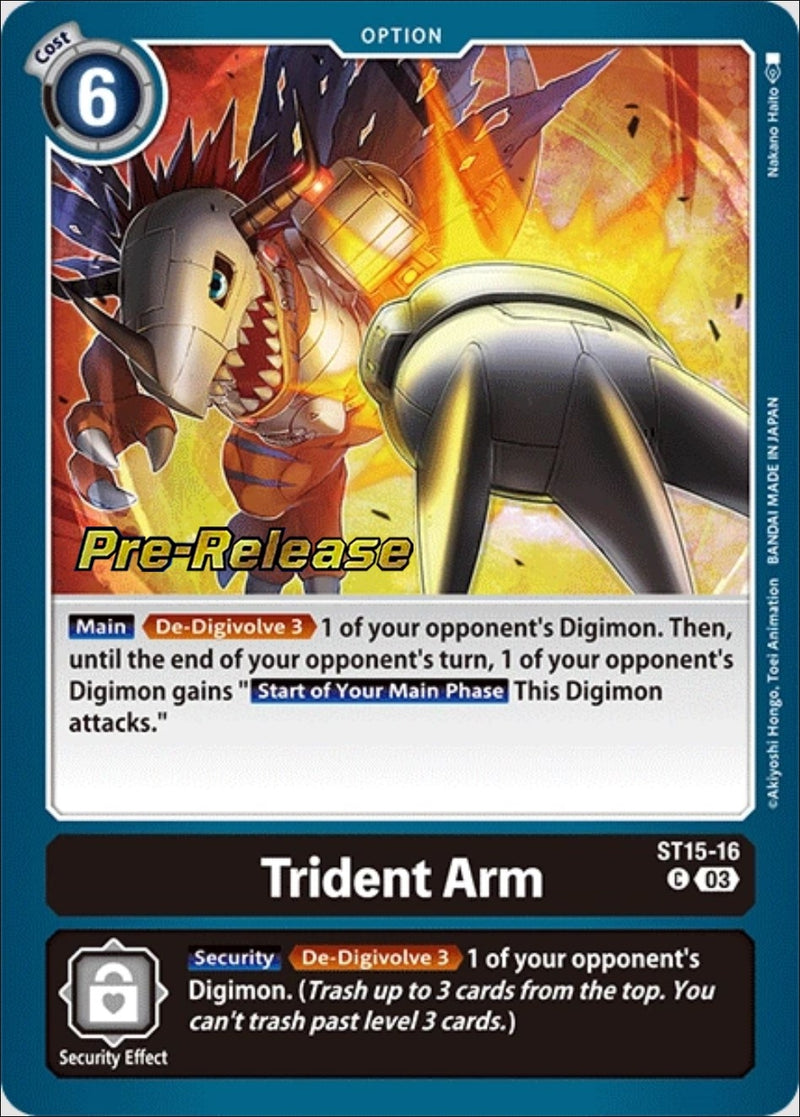 Image for Trident Arm [Starter Deck 15: Dragon of Courage Pre-Release Cards]