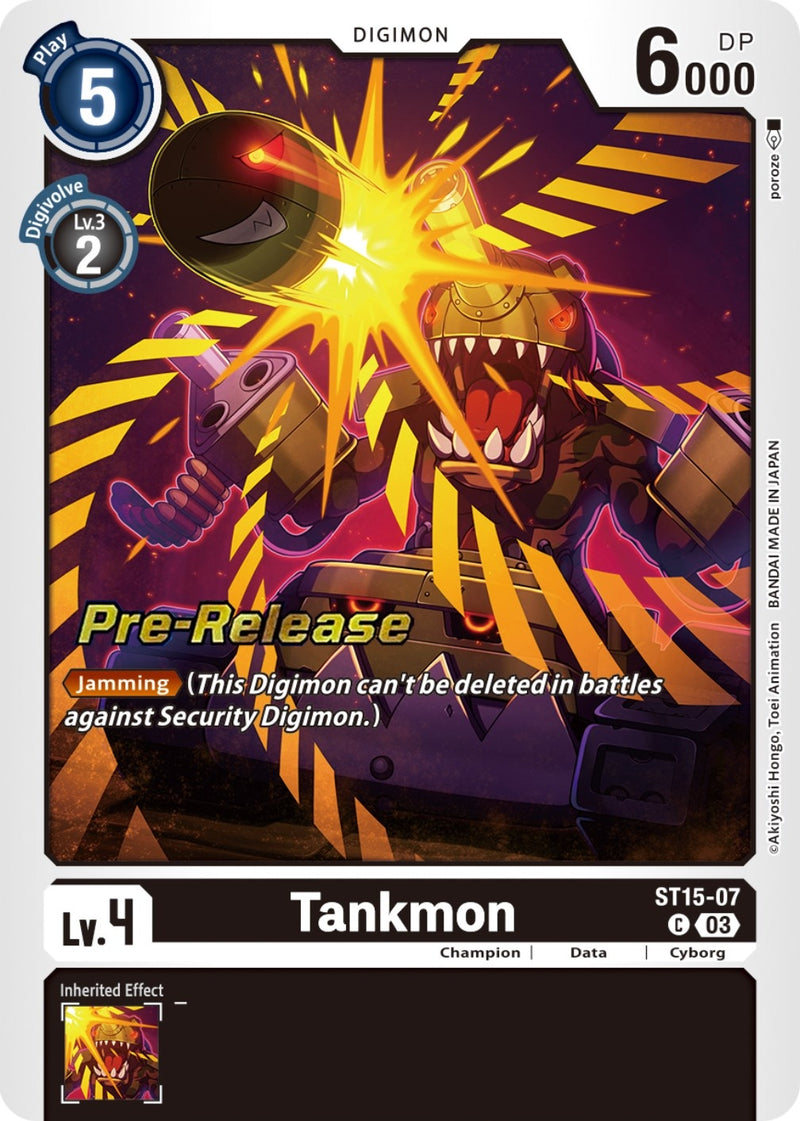 Image for Tankmon [Starter Deck 15: Dragon of Courage Pre-Release Cards]
