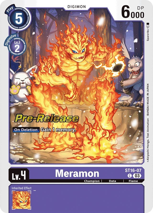 Image for Meramon [Starter Deck 16: Wolf of Friendship Pre-Release Cards]
