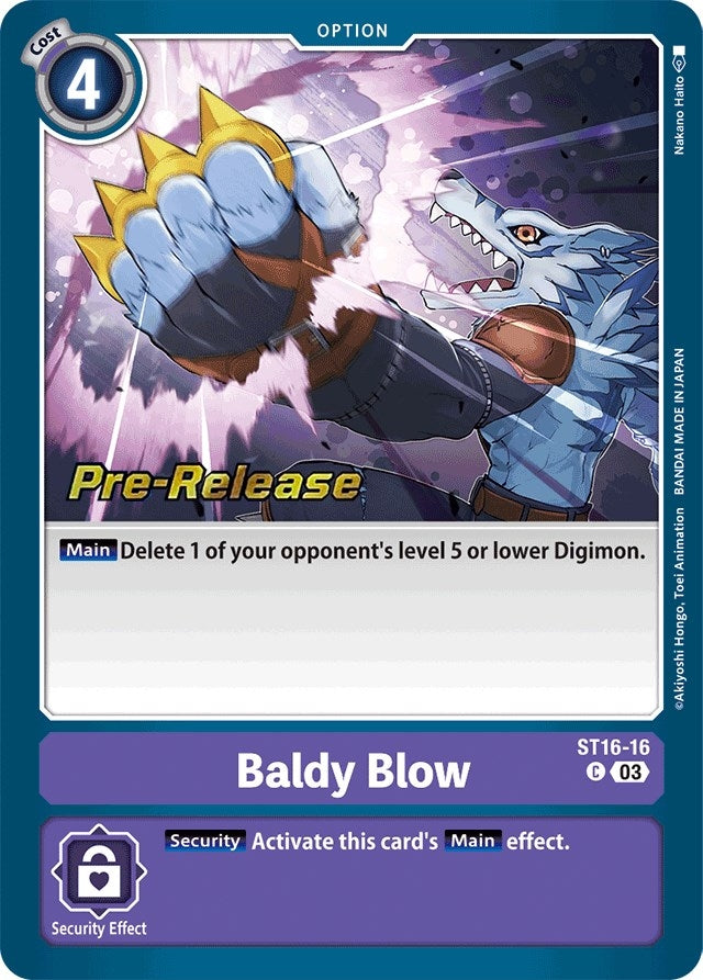 Image for Baldy Blow [Starter Deck 16: Wolf of Friendship Pre-Release Cards]