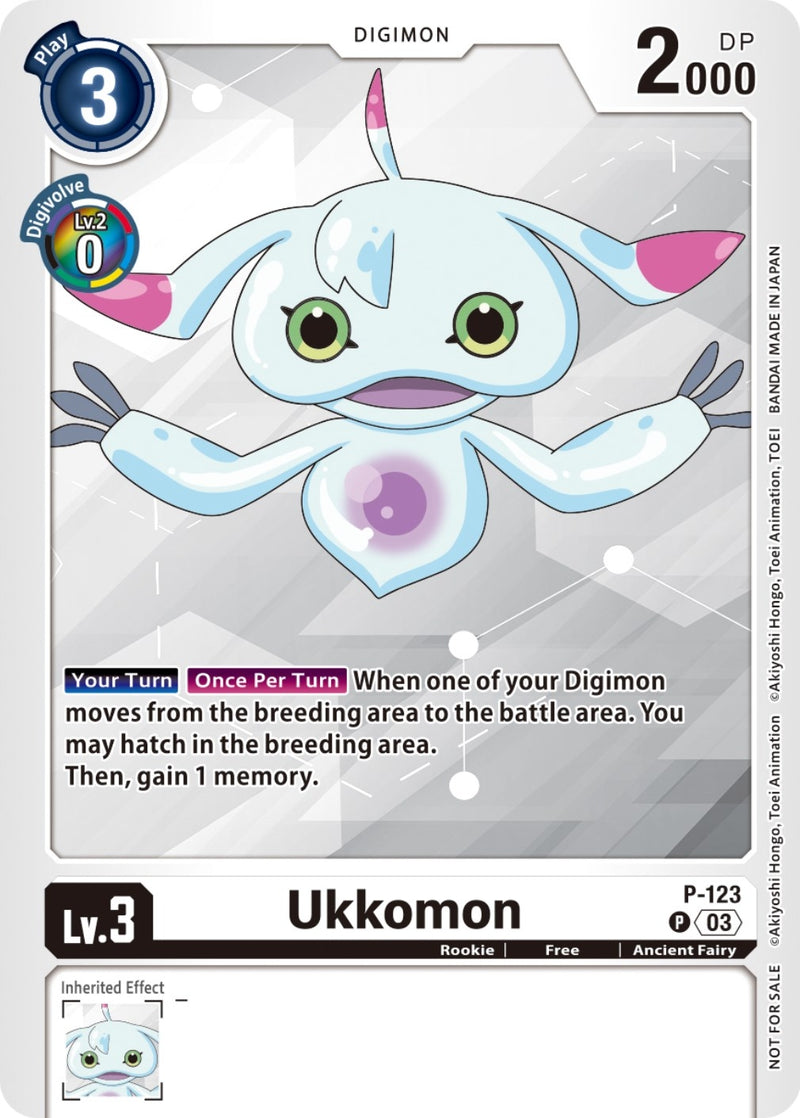 Image for Ukkomon - P-123 (NYCC 2023 Demo Deck) [Digimon Promotion Cards]