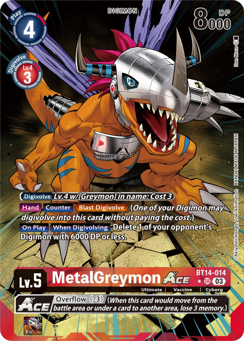 Image for MetalGreymon ACE (English Exclusive Alternate Art) [Blast Ace]